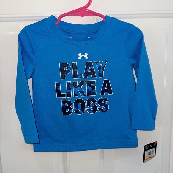 Under Armour Other - NWT Under Armour Boys 12 Month Long Sleeve Blue